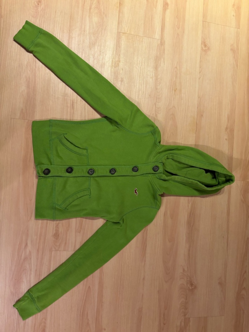 Hollister Bright Green Hoodie